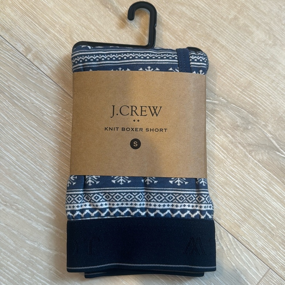 JCrew Men’s knit boxer shorts